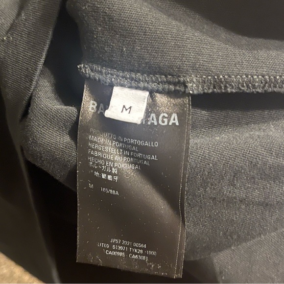 Balenciaga Long Sleeve Shirt Black - Picture 4 of 7